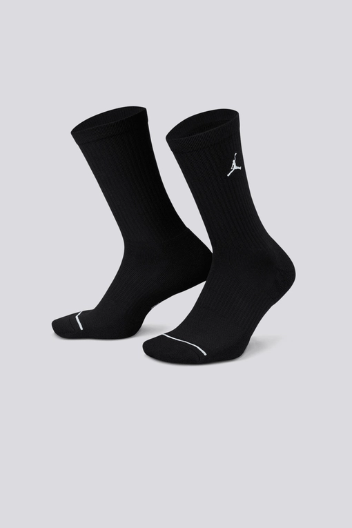 Jordan JORDAN EVERYDAY CUSHIONED POLY CREW SOCKS PAIRS BLACK