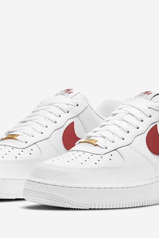 Nike - Buy NIKE AIR FORCE 1 '07 'WHITE/TEAM RED-WHITE' - VegNonVeg