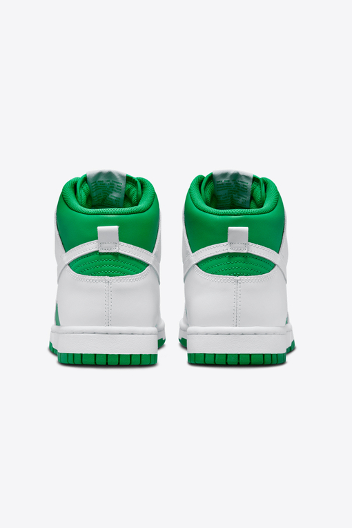 Green and clearance white nike sneakers