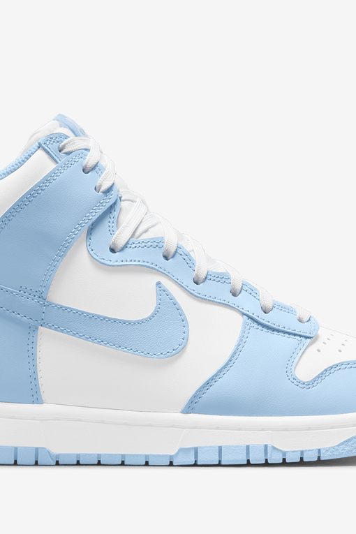 Nike - W DUNK HIGH 'WHITE/ALUMINUM' - VegNonVeg