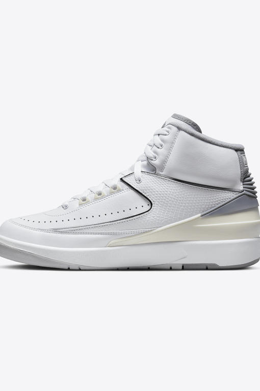 Jordan Buy NIKE AIR JORDAN 2 RETRO WHITE CEMENT GREY SAIL BLACK VegNonVeg