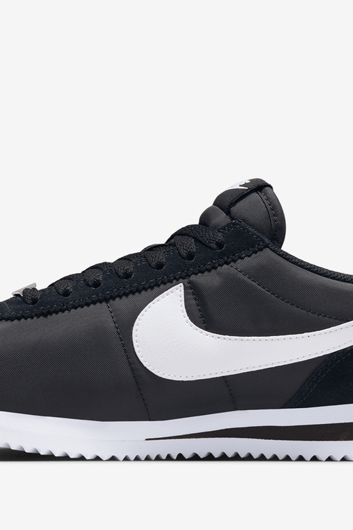 Nike cortez black store and black