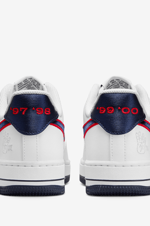 Air force 1 shop low men s white obsidian university red