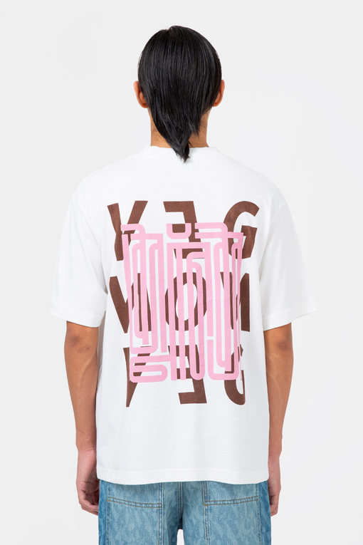 VegNonVeg - NEW ERA 'JUMBLE' T-SHIRT 'WHITE' - VegNonVeg