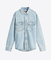 CHAINSTITCH LIGHT WASHED DENIM SHIRT