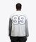 PATCHWORK LONG SLEEVE POLO T-SHIRT