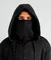 VegNonVeg Front Open Snood Hoodie 'BLACK'