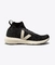 X RICK OWENS V-KNIT RUNNER MID 'BLACK PIERRE'