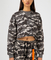 Ajrakh Camo Crop Top