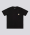 SHORT SLEEVE POCKET T-SHIRT 'BLACK'