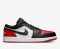 AIR JORDAN 1 LOW 'WHITE/BLACK-VARSITY RED'