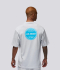 JORDAN FLIGHT MVP 85 SHORT SLEEVE CREW TEE 'PURE PLATINUM/DARK POWDER BLUE'