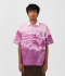 Printed Polo Shirt 'Lavender Mist'