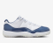 AIR JORDAN 11 RETRO LOW 'WHITE/MIDNIGHT NAVY-DIFFUSED BLUE'