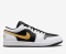 AIR JORDAN 1 LOW 'WHITE/METALLIC GOLD-BLACK'