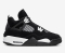 AIR JORDAN 4 RETRO GS 'BLACK/WHITE'