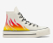 CHUCK TAYLOR ALL STAR LIFT HIGH 'EGRET/ENAMEL RED-BLACK'