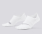 EVERYDAY PLUS LIGHTWEIGHT FOOTIE SOCKS 1 PAIRS 'WHITE/WOLF GREY'