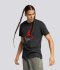 JUMPMAN FLIGHT HBR TEE 'BLACK/GYM RED'