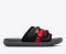 SUPER PLAY SLIDE 'BLACK/WHITE-IRON GREY-FIRE RED'