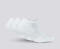 NIKE EVERYDAY CUSHIONED NO SHOW SOCKS 3 PAIRS 'WHITE/BLACK'