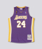 Authentic Jersey Los Angeles Lakers Road Finals 2008-09 Kobe Bryant 'PURPLE'