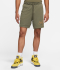 M J ESS MESH GFX SHORT 'MEDIUM OLIVE'