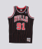 Swingman Jersey Chicago Bulls Alternate 1995-96 Dennis Rodman 'BLACK'