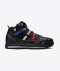 NIKE ZOOM LEBRON III QS 'BLACK/METALLIC SILVER-UNIVERSITY RED'