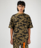 AJRAKH CAMO TEE 'GREEN'