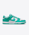 DUNK LOW RETRO BTTYS 'WHITE/CLEAR JADE-WHITE'