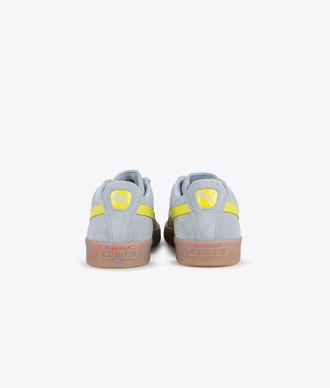 PUMA x SOPHIA WEBSTER Women's Suede 'Illusion Blue/Fluo Yellow'