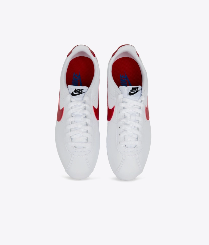 CLASSIC CORTEZ LEATHER 'WHITE/VARSITY RED'