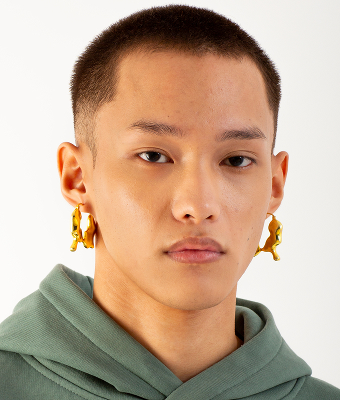 Extra Drippy Hoop Earrings