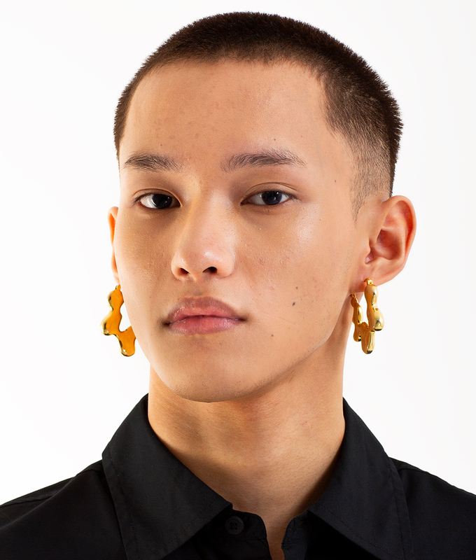 Drippy Hoop Earrings