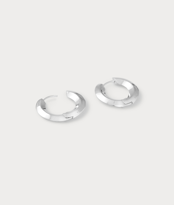 Round Hoop Earrings- Big