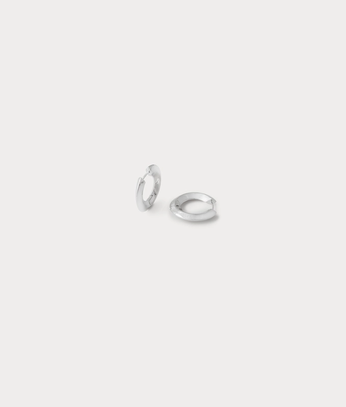 Round Hoop Earrings- Small