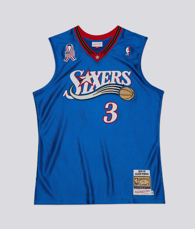 Nba Alternate Jersey 76Ers 2001 Allen Iverson