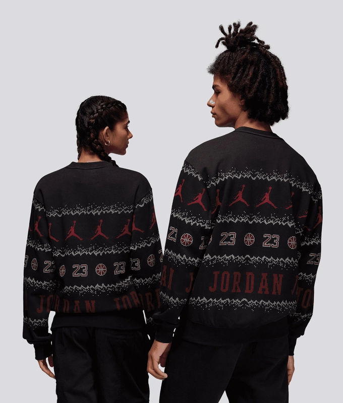 Essentials Holiday Fleece Pullover