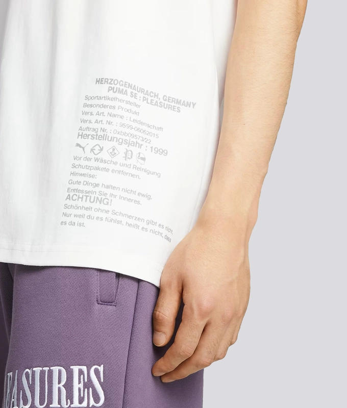 X Pleasures Typo Tee