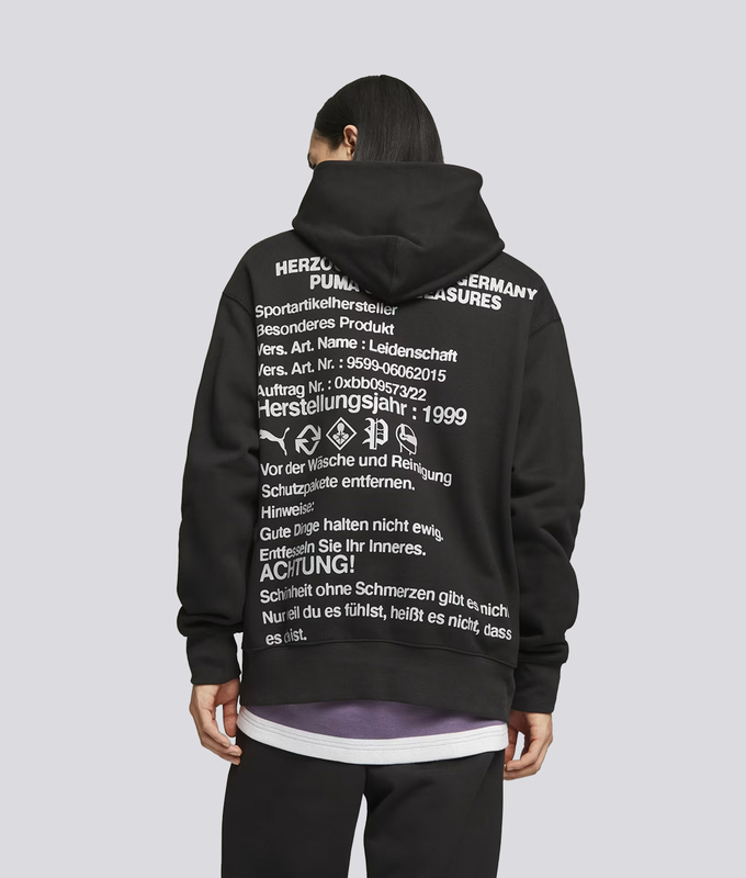 X Pleasures Graphic Hoodie