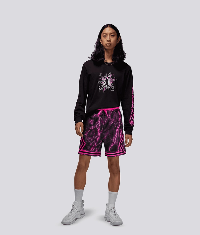 Sport Dri-Fit Printed Diamond Short