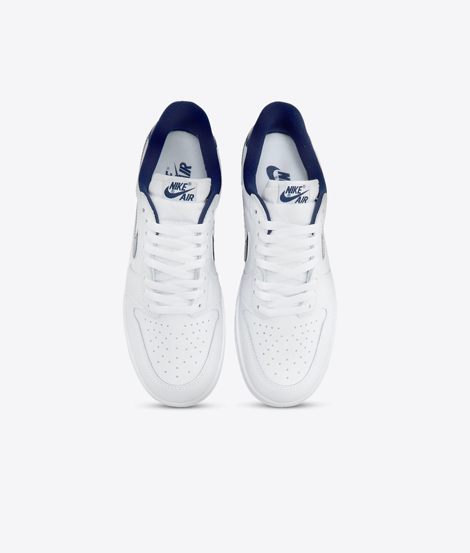 AIR JORDAN 1 LOW 85 'WHITE/NAVY'