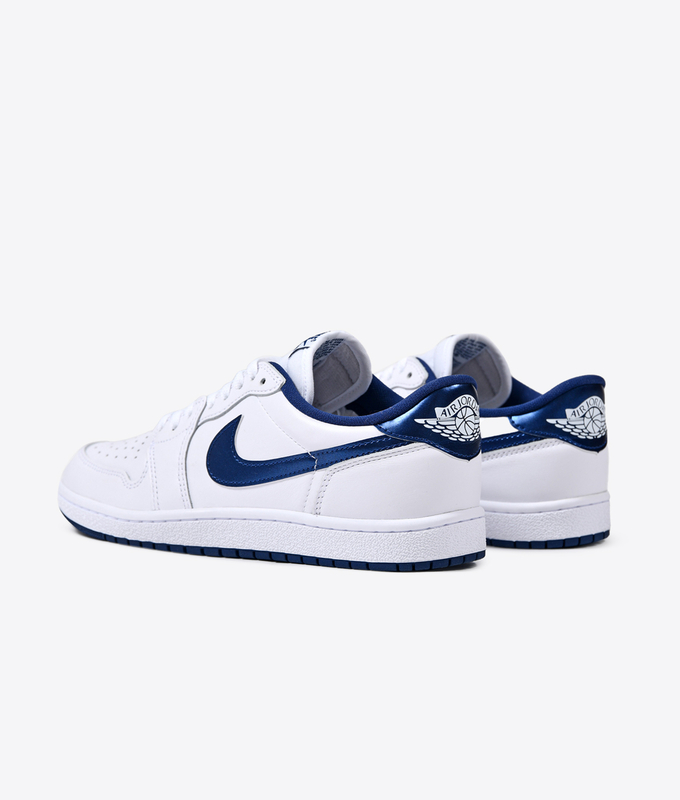 AIR JORDAN 1 LOW 85 'WHITE/NAVY'