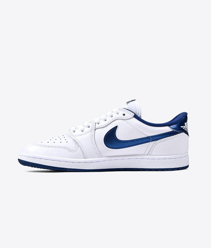 AIR JORDAN 1 LOW 85 'WHITE/NAVY'