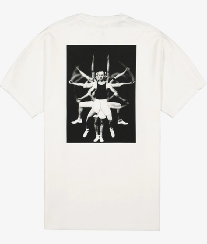 Reebok x Pleasures 'No Thanks I'll Walk' Tee White
