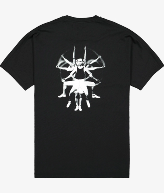 Reebok x Pleasures 'No Thanks I'll Walk' Tee Black