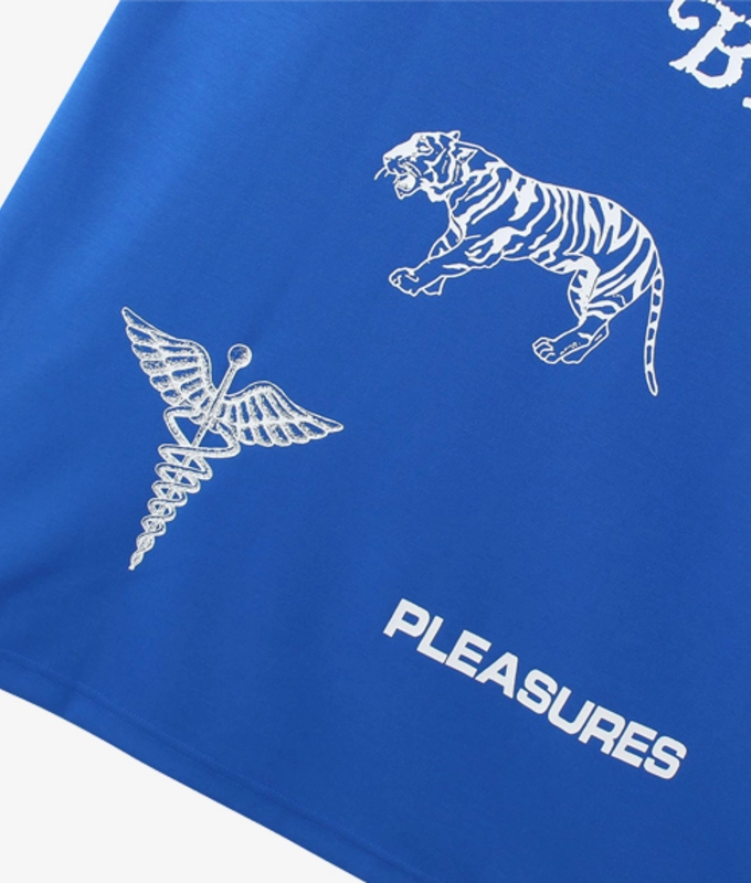Reebok x Pleasures 'I want the one i can't have' Tee Blue