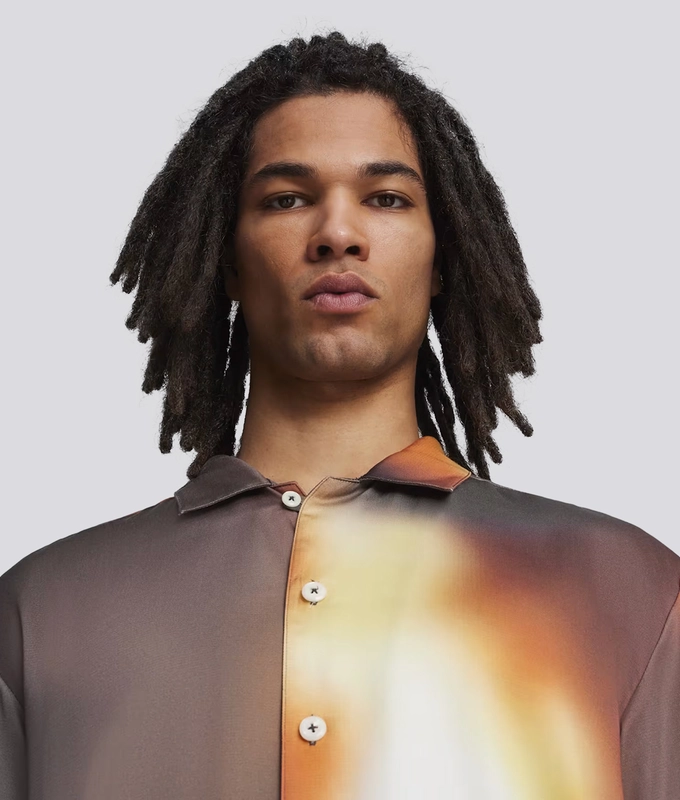 X Pleasures Printed Shirt