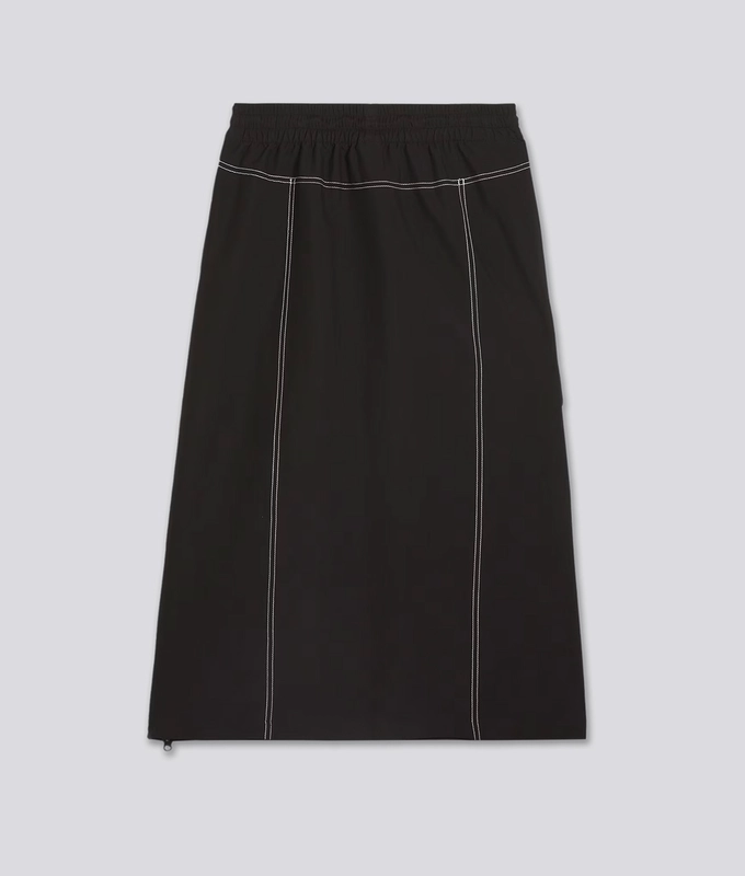 X X-Girl Midi Woven Skirt